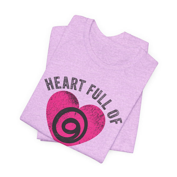 Heart Full of Gratitude Unisex Jersey Short Sleeve Tee