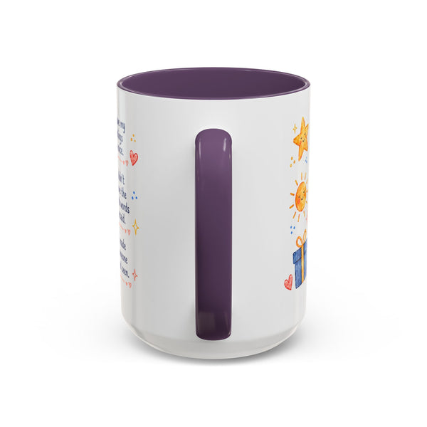 “I Made Gratitude Visible” 15 oz Giver Mug — Whimsical Watercolor + GR8FL GIFTS Experience Access