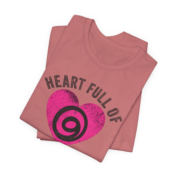 Heart Full of Gratitude Unisex Jersey Short Sleeve Tee