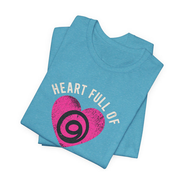 Heart Full of Gratitude Unisex Jersey Short Sleeve Tee
