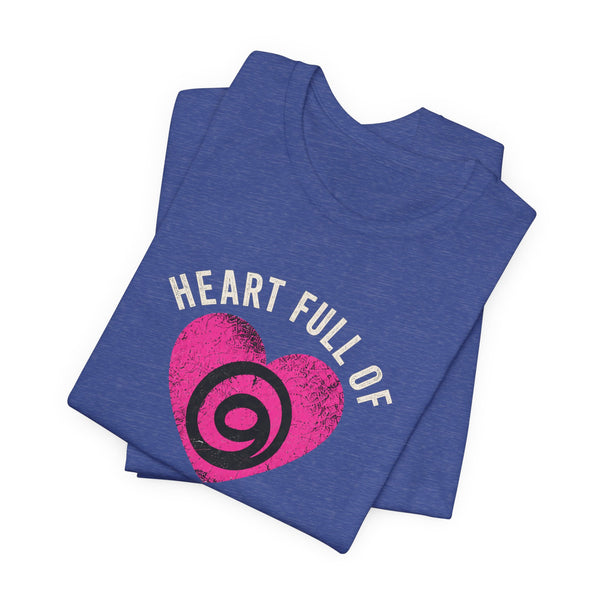 Heart Full of Gratitude Unisex Jersey Short Sleeve Tee