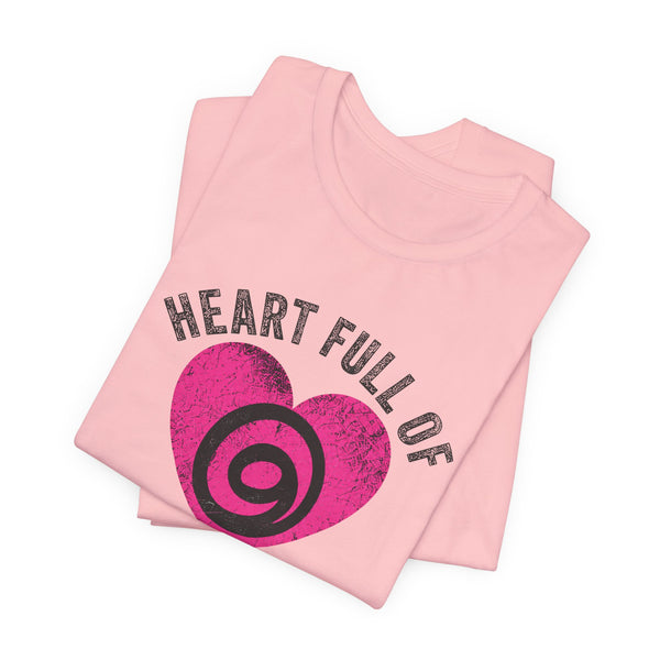 Heart Full of Gratitude Unisex Jersey Short Sleeve Tee