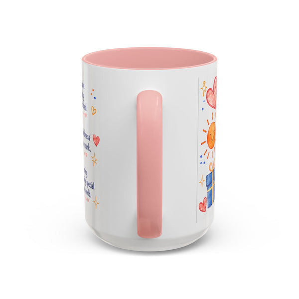 “A Few Reasons I'm GR8FL for You” 15 oz Gifted Mug — Whimsical Watercolor + GR8FL GIFTS™ Package