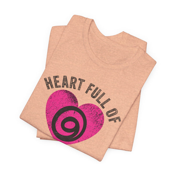 Heart Full of Gratitude Unisex Jersey Short Sleeve Tee
