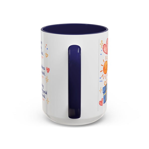 “A Few Reasons I'm GR8FL for You” 15 oz Gifted Mug — Whimsical Watercolor + GR8FL GIFTS™ Package