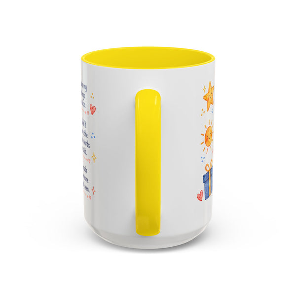 “I Made Gratitude Visible” 15 oz Giver Mug — Whimsical Watercolor + GR8FL GIFTS Experience Access