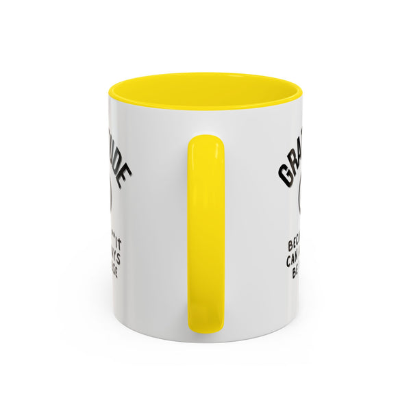 Gratitude Because Coffee Mug