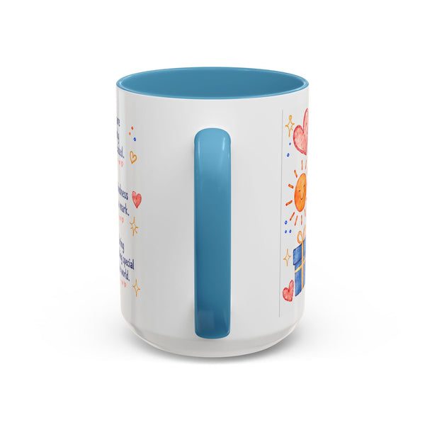 “A Few Reasons I'm GR8FL for You” 15 oz Gifted Mug — Whimsical Watercolor + GR8FL GIFTS™ Package
