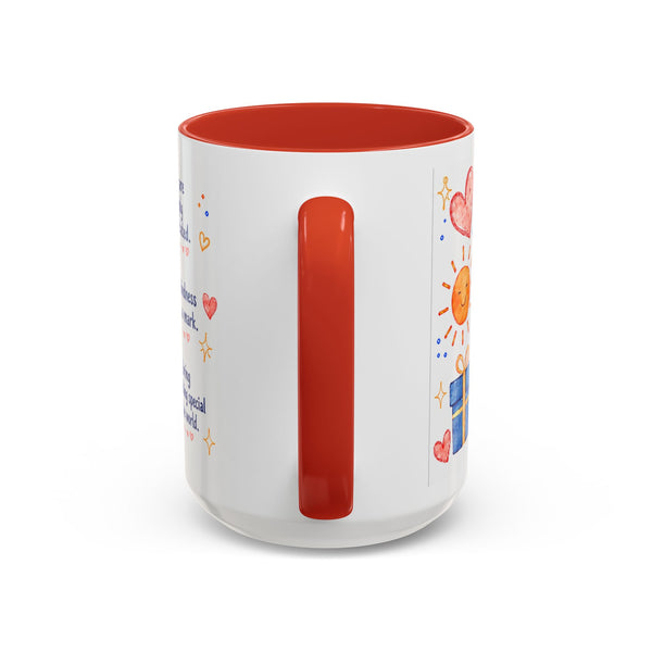 “A Few Reasons I'm GR8FL for You” 15 oz Gifted Mug — Whimsical Watercolor + GR8FL GIFTS™ Package