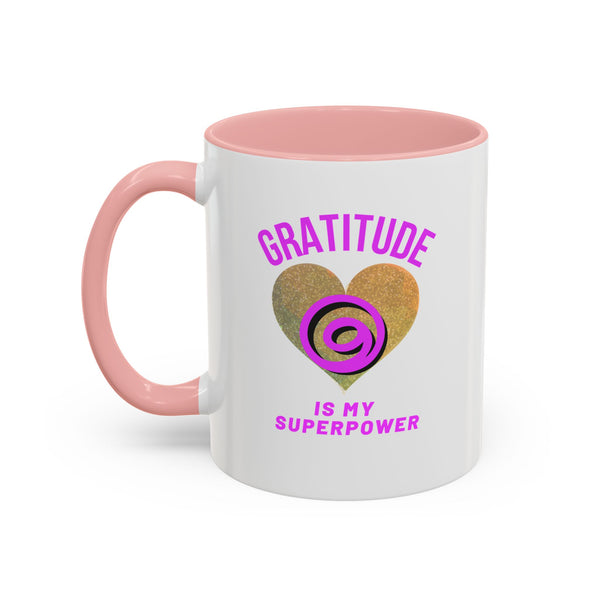 Gratitude Is My Superpower Coffee Mug