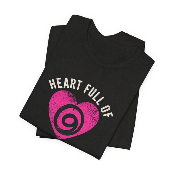 Heart Full of Gratitude Unisex Jersey Short Sleeve Tee