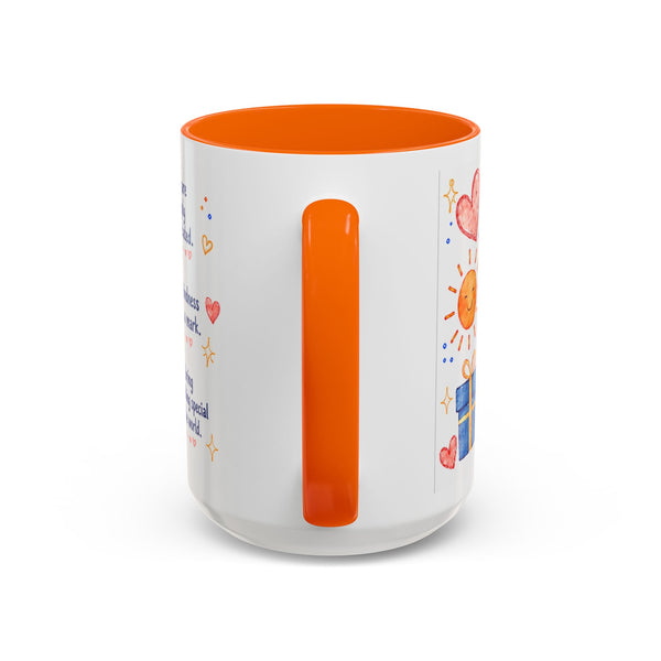 “A Few Reasons I'm GR8FL for You” 15 oz Gifted Mug — Whimsical Watercolor + GR8FL GIFTS™ Package