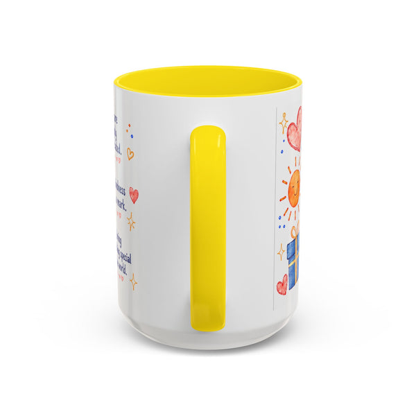 “A Few Reasons I'm GR8FL for You” 15 oz Gifted Mug — Whimsical Watercolor + GR8FL GIFTS™ Package